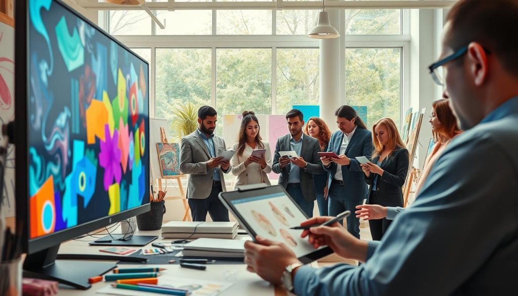 Artbreeder collaborative art generation